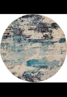 Nourison CES02 Ivory Teal
