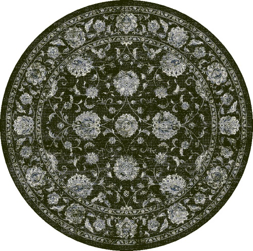 Dynamic Rugs 57126 3636 Charcoal Silver