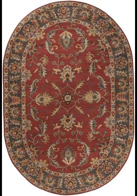Surya CAE-1007 Rust Red Kerry Blue