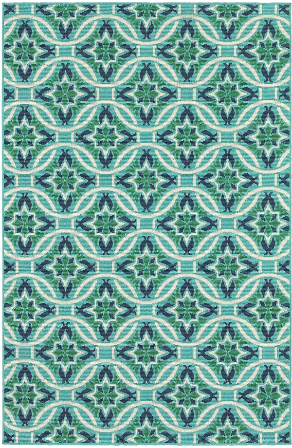 Oriental Weavers 5868L Blue