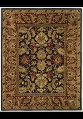 Safavieh CL244C Black Burgundy