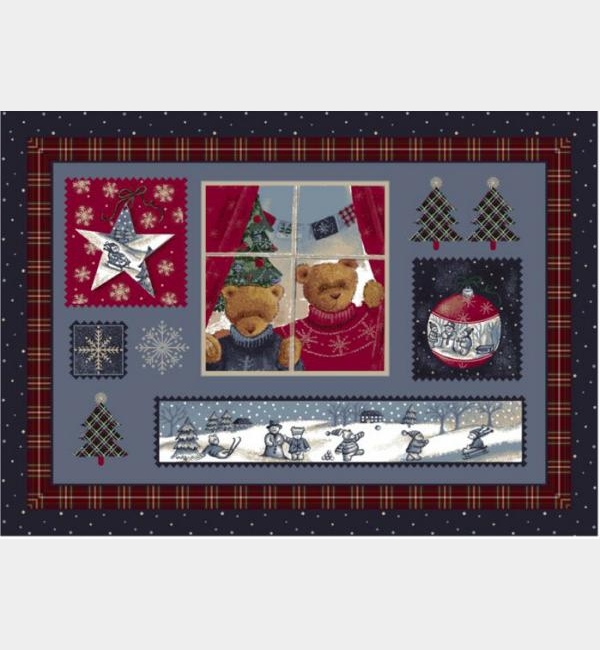 Milliken Holiday Rugs 4533 Christmas Cuddles 18