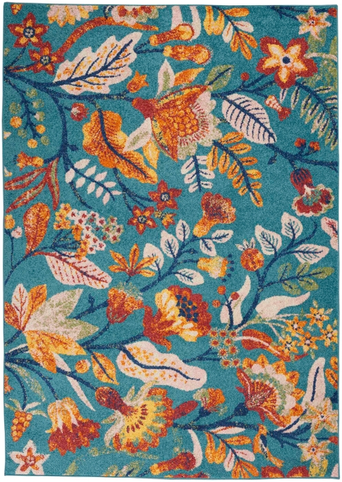 Nourison ALR09 Turquoise