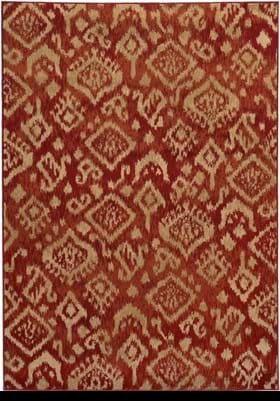 Oriental Weavers 5113D Red Beige
