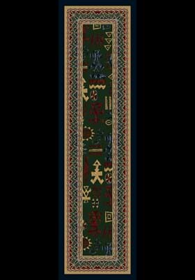 Milliken Limoges 4567 Emerald Sapphire 12000