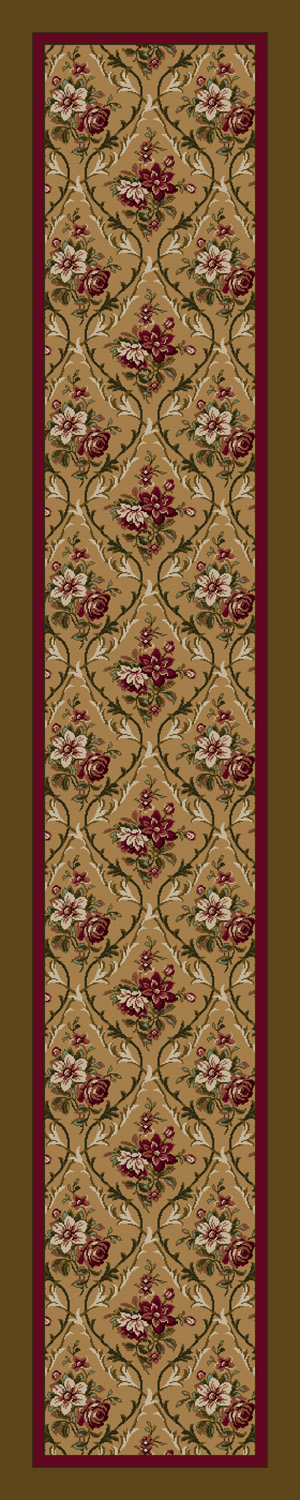 Milliken Bouquet Lace 8539 Maize 4306