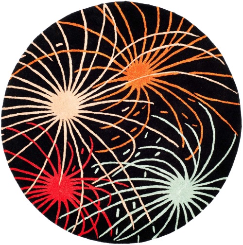 Safavieh SOH757A Black Multi