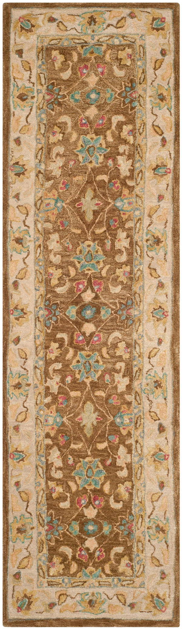 Safavieh AN580F Brown Ivory