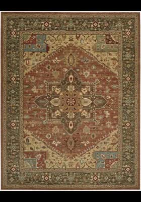 Nourison LI01 Rust