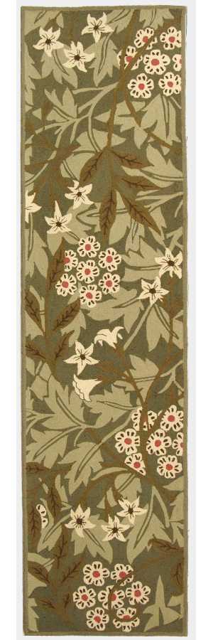 Safavieh HK713A Green Ivory