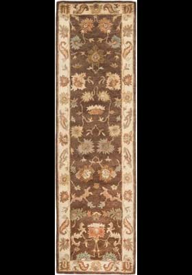 Safavieh BRG136B Brown Ivory