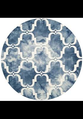 Safavieh DDY536N Navy Ivory