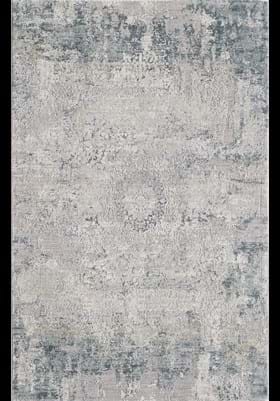 KAS 4006 Grey Blue Medallion