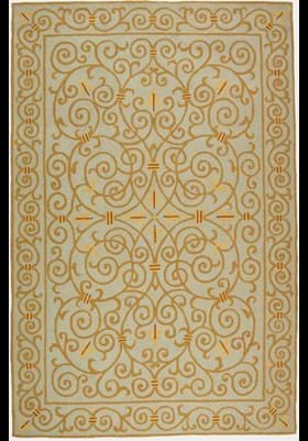 Safavieh HK11L LIght Blue Gold