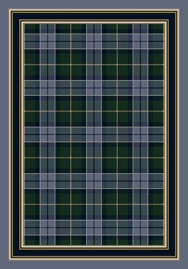 Milliken Magee Tartan 7323 Lapis 7000