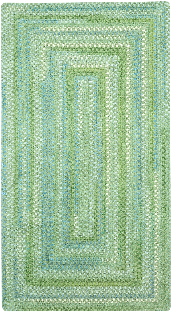 Capel Waterway Green Concentric Rectangle