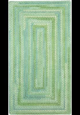 Capel Waterway Green Concentric Rectangle