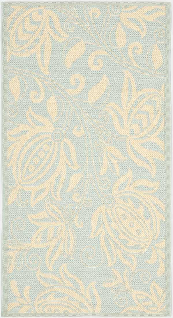 Safavieh CY6109-25 Aqua Cream