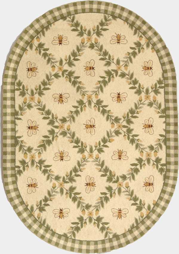 Safavieh HK55A Ivory Green