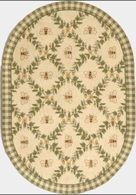 Safavieh HK55A Ivory Green