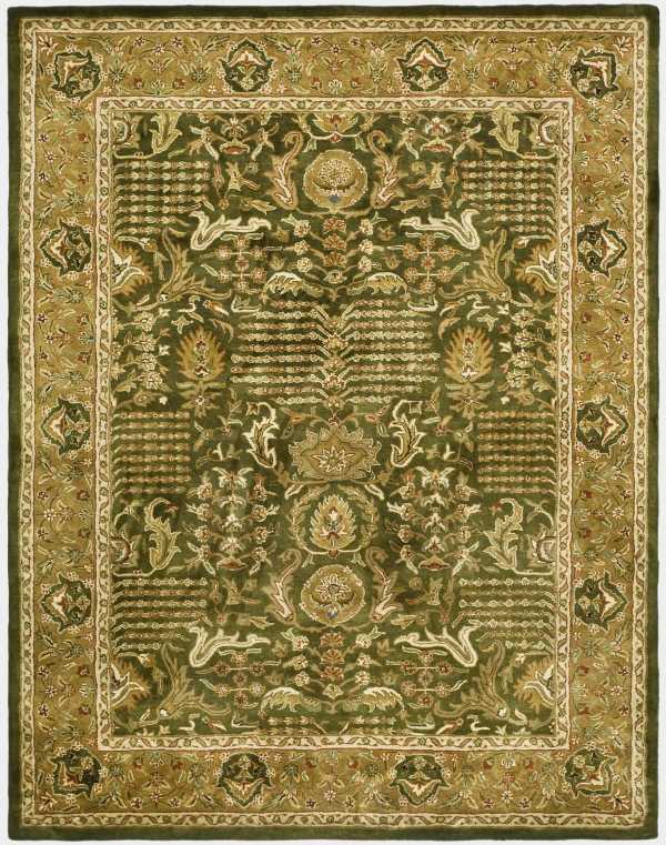 Safavieh CL764B Light Green Gold