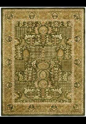 Safavieh CL764B Light Green Gold