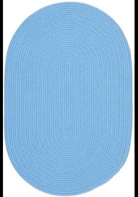 Rhody Rug HB-07 Aqua Blue