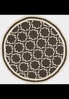 Safavieh DHU545A Chocolate Ivory