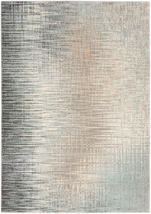 Nourison MRA01 Teal Gray