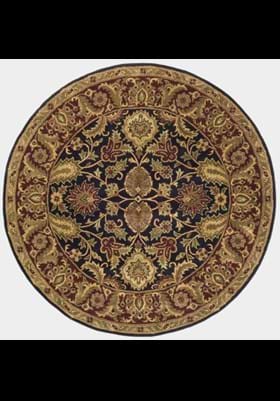 Safavieh CL244C Black Burgundy