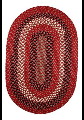 Rhody Rug MA-44 Red Brick
