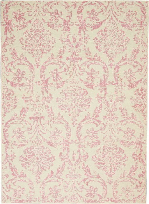 Nourison JUB09 Ivory Pink