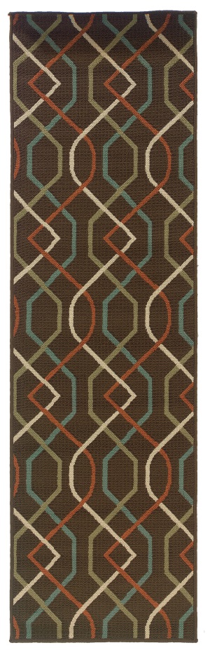 Oriental Weavers 896N6 Brown
