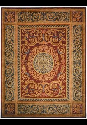 Safavieh EM421A Burgundy Gold