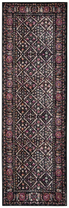 Safavieh ADR203Z Black Fuchsia
