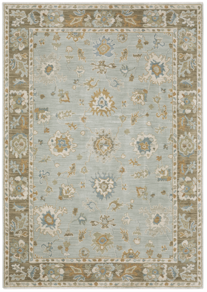 Oriental Weavers MAE.06 Teal Rust