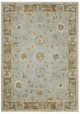 Oriental Weavers MAE.06 Teal Rust