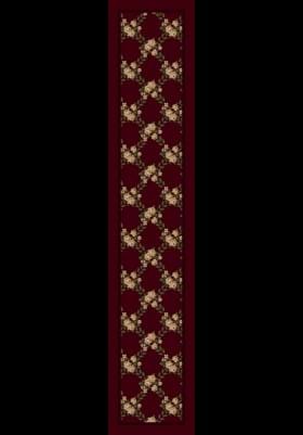 Milliken Rose Bower 8477 Cranberry 10806