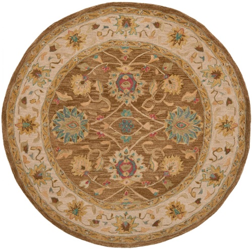 Safavieh AN580F Brown Ivory