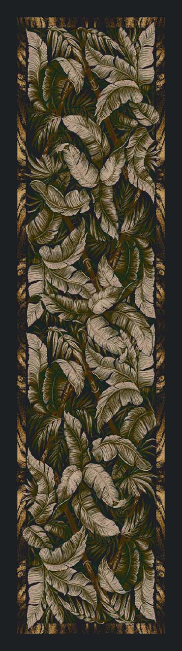 Milliken Jungle Fever 7330 Ebony Sage 12111