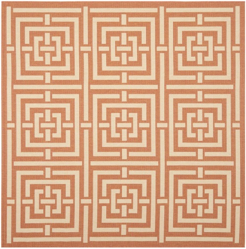 Safavieh CY6937-21 Terracotta Cream