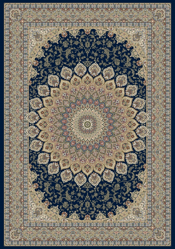 Dynamic Rugs 57090 3484 Navy