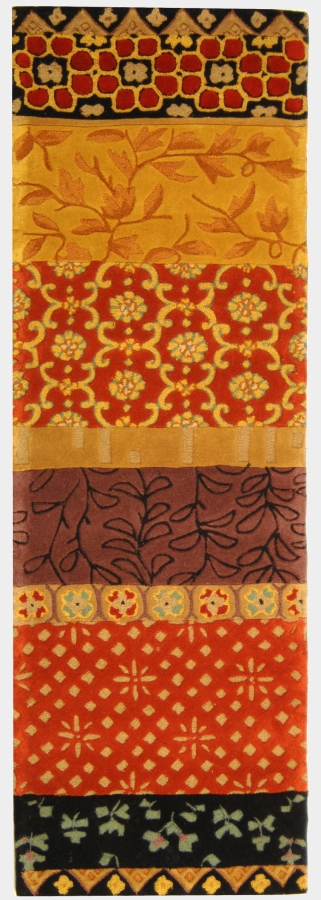 Safavieh RD622K Rust Gold