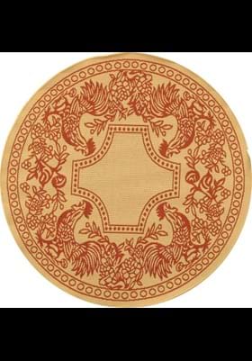 Safavieh CY3305 3701 Natural Red