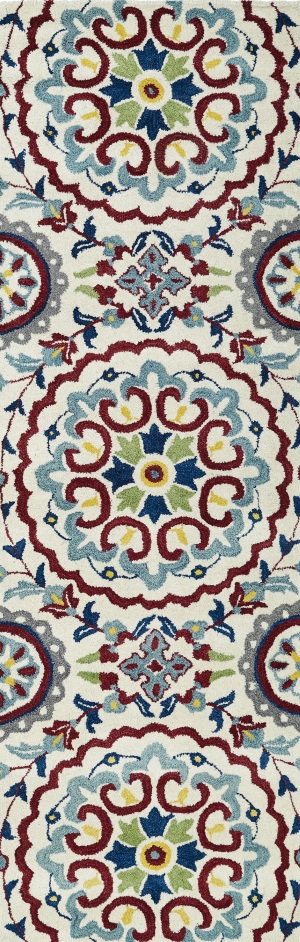 Kaleen GLB08 01 Ivory