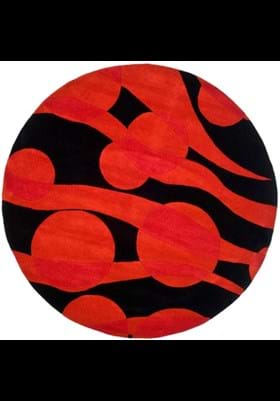 Safavieh SOH755A Black Red