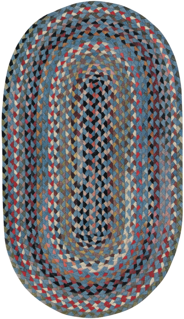 Capel St Johnsbury Medium Blue Oval