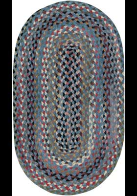 Capel St Johnsbury Medium Blue Oval