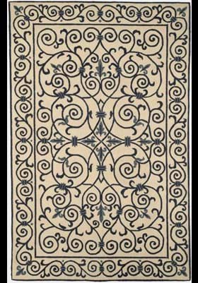 Safavieh HK11I Ivory Blue