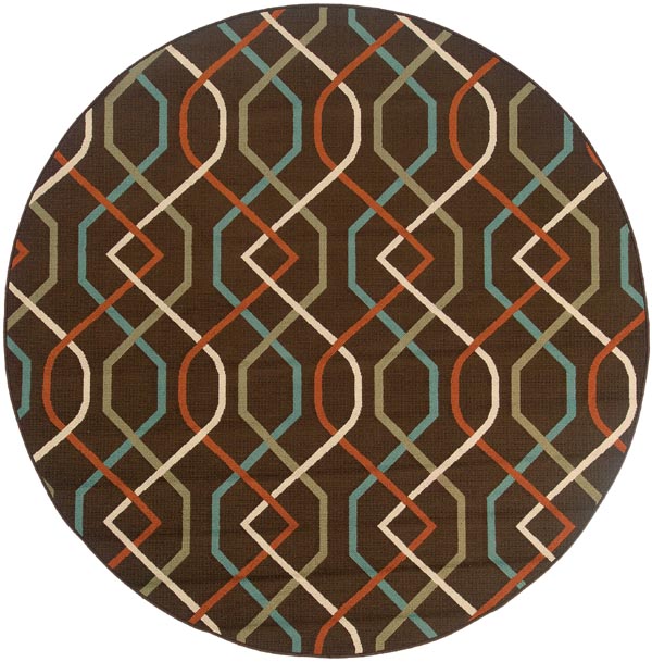 Oriental Weavers 896N6 Brown